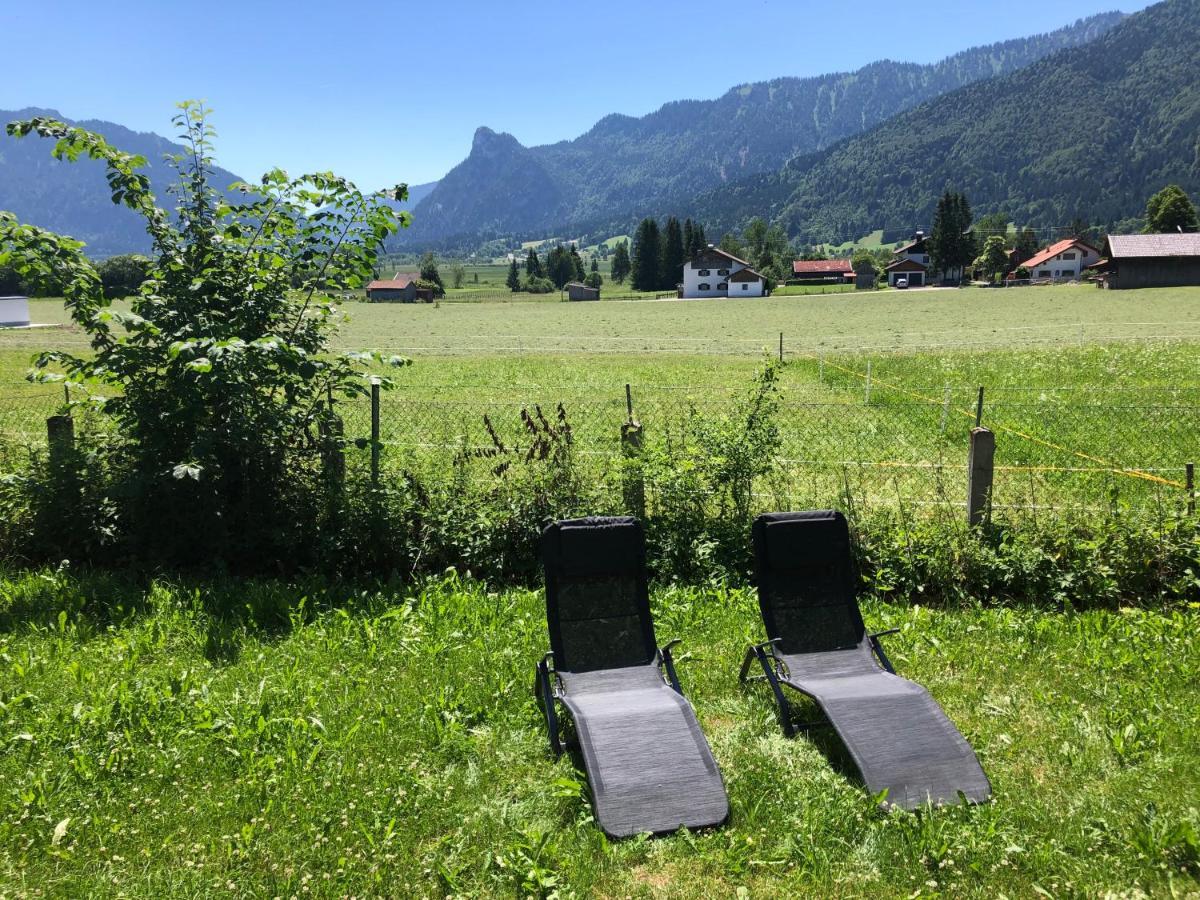 Ferienhaus Veronika Mit 2000Qm Garten Und Bergblick Unterammergau Exterior photo